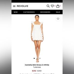 Revolve Tularosa Carotta dress